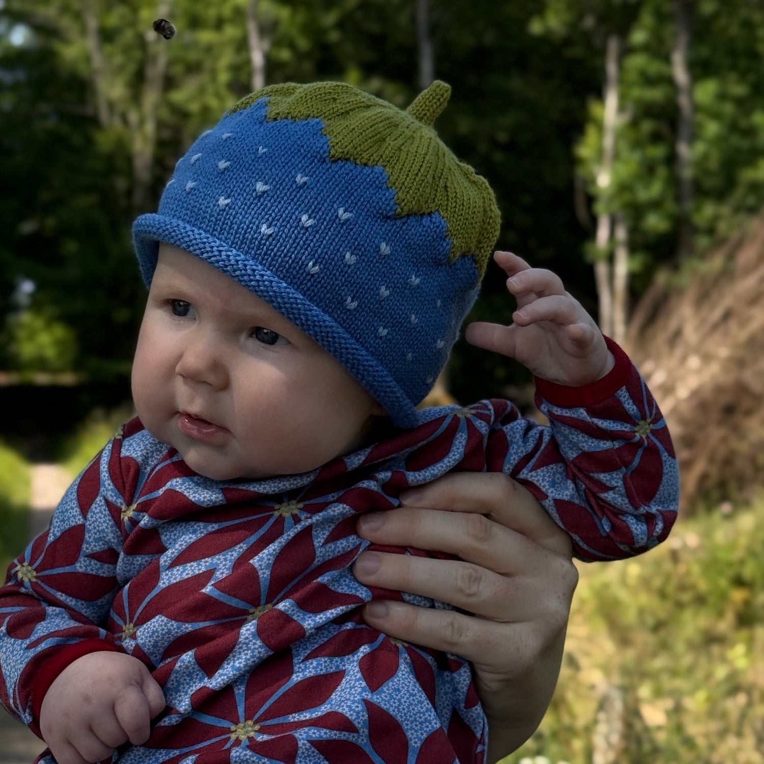 Blueberry Hat For Kids