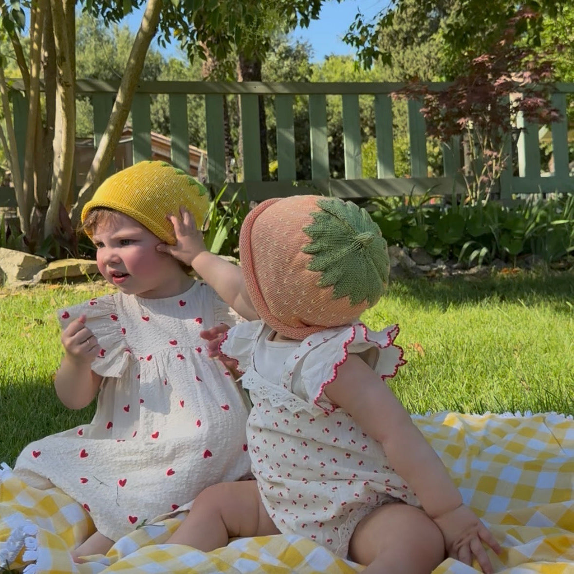 Peach Hat - Organic Cotton