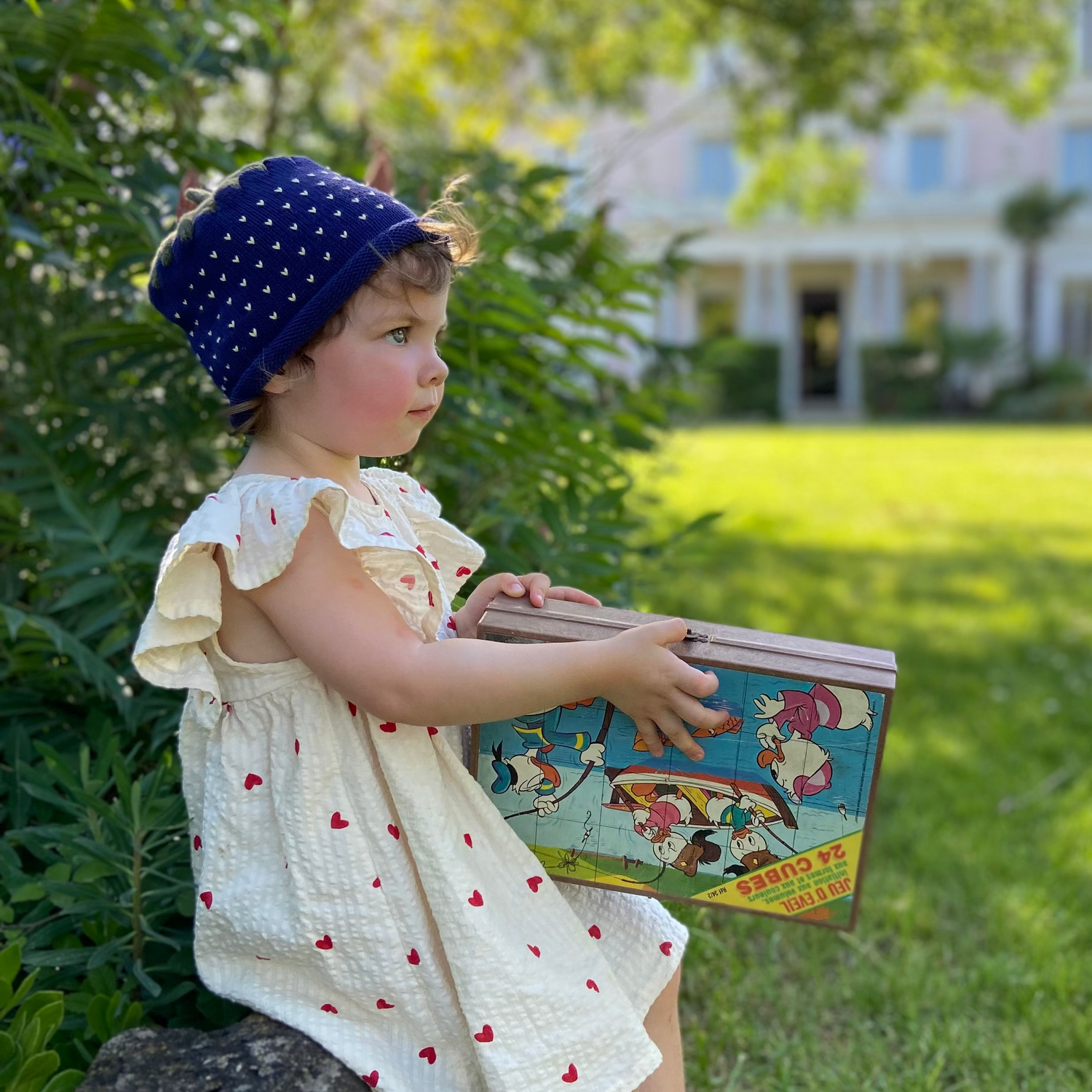 Blueberry Hat - Organic Cotton