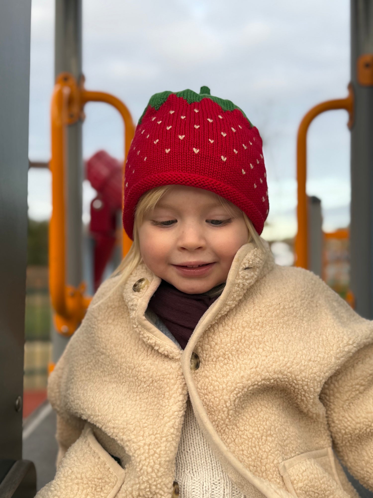 Strawberry Hat for Kids